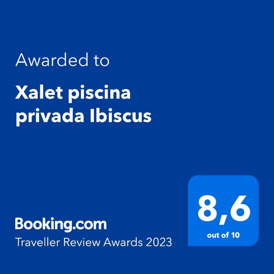Xalet Piscina Privada Ibiscus Villa L'Ametlla de Mar Exterior photo